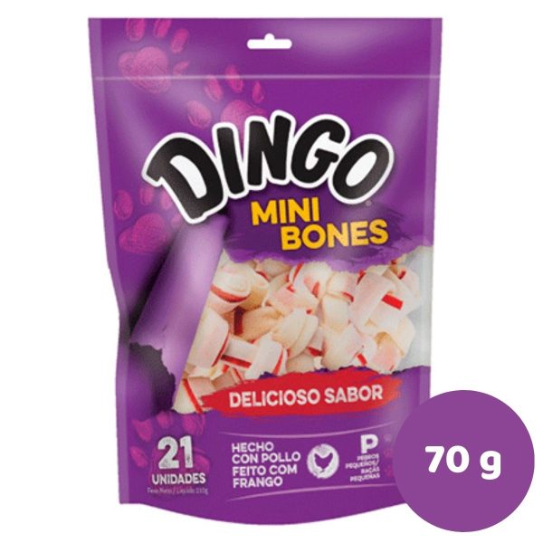 DINGO DENTALMINI BONES 70GR