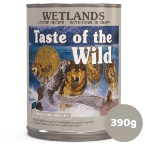 LATA TASTE OF THE WILD WETLANDS PATO PERRO ADULTO 390GR