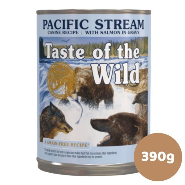 LATA TASTE OF THE WILD PACIFIC STREAM SALMON PERRO 390GR