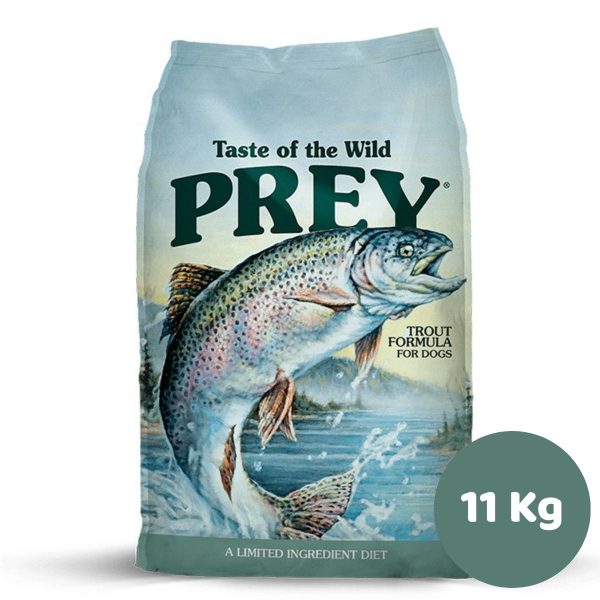 PREY FORMULA TROUT PARA PERRO ADULTO RAZA GRANDE SABOR TRUCHA 11.36