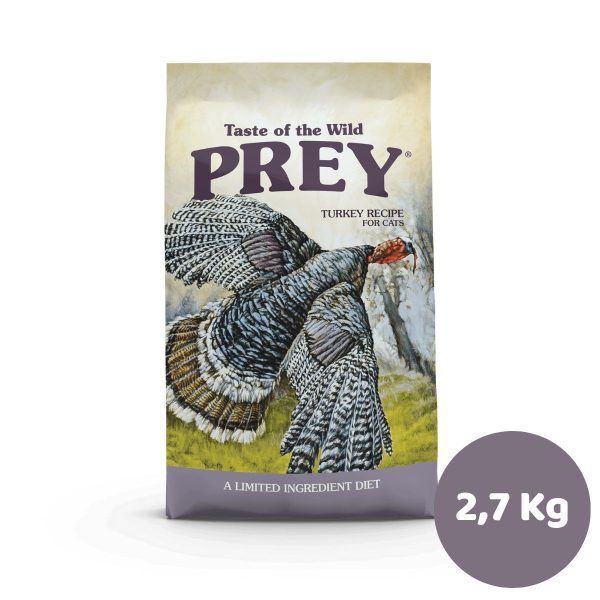 PREY FORMULA TURKEY PARA GATOS 2,7KG