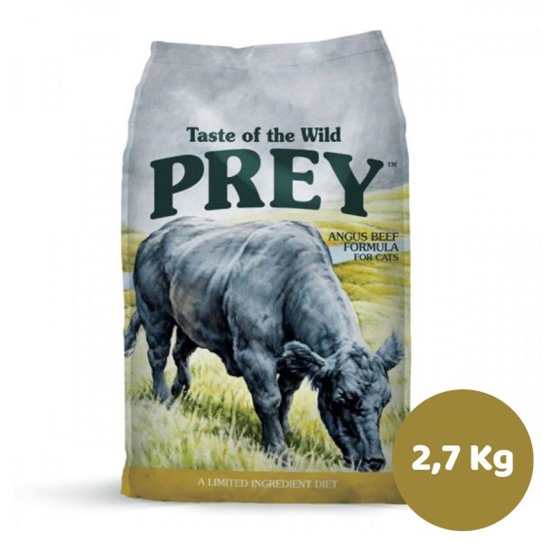 PREY FORMULA ANGUS GATO GRANO PEQUEÑO VACUNO 2,7KG