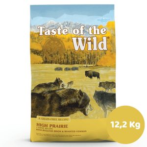 TASTE OF THE WILD HIGH PRAIRIE ADULT PERRO ADULTO RAZA GRANDE SABOR BISONTE VENADO 12,2KG  (FUTAS VERDURAS)