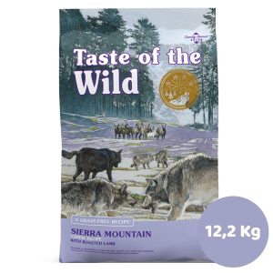 TASTE OF THE WILD SIERRA MOUNTAIN LAM CORDERO PERRO ADULTO RAZA GRANDE 12.2KG