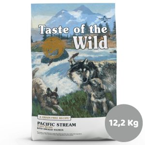 TASTE OF THE WILD PACIFIC STREAM PUPPY SALMON PERRO CACHORRO TODAS LAS RAZAS 12,2 GRANO PEQUEÑO
