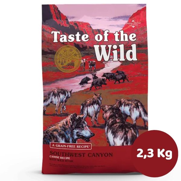 TASTE OF THE WILD SOUTHWEST CANYON BOAR JABALI PERRO TODA EDAD 5,6KG Grano Pequeño