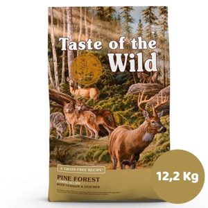 TASTE OF THE WILD PINE FOREST VENISON ADULT PERRO ADULTO RAZA GRANDE SABOR VENADO 12,2KG
