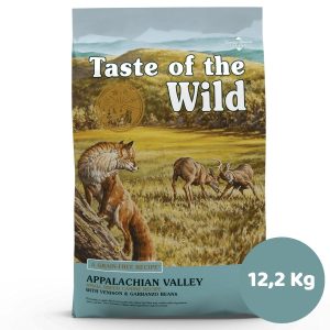 TASTE OF THE WILD APPALACHIAN VALLEY VENISON SMALL BREED VENADO GARBANZO PERRO RAZA PEQUEÑA ADULTO 12,2