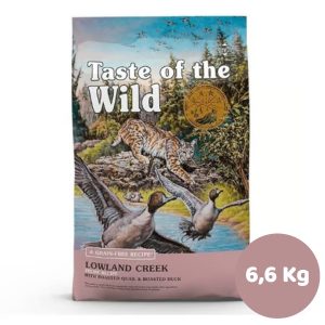TASTE OF THE WILD LOWLAND CREEK FELINE (PATO) 6,6KG