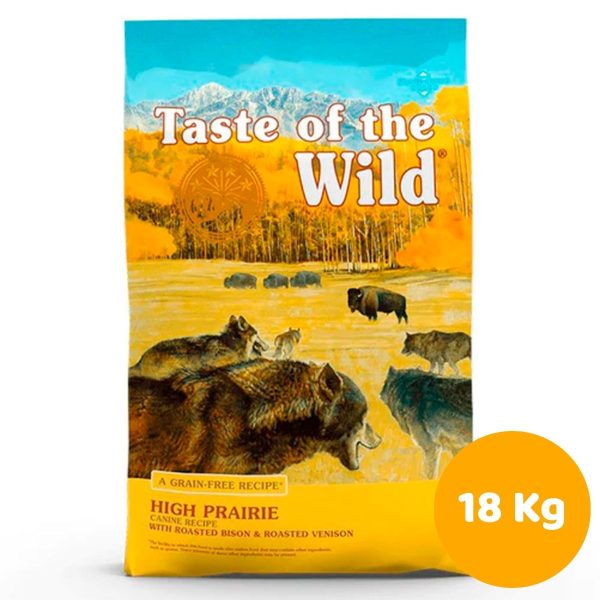 TASTE OF THE WILD HIG PRAIRIE ADULT (BISONTE) 18KG