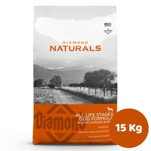 NATURALS ALL LIFE STAGES TODA EDAD RAZA MEDIANA 15KG