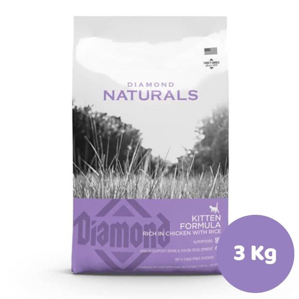 NATURALS INDOOR KITTEN CAT 3 K