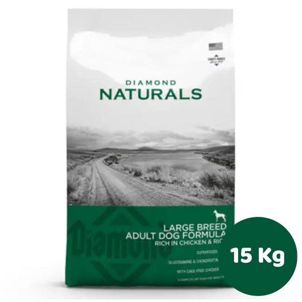 NATURALS ADULT LARGE BREED 15KG