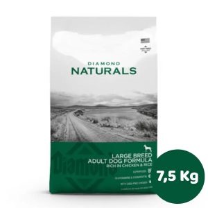NATURALS ADULT LARGE BREED PERRO ADULTO RAZA GRANDE SABOR GALLINA 7.5 KG