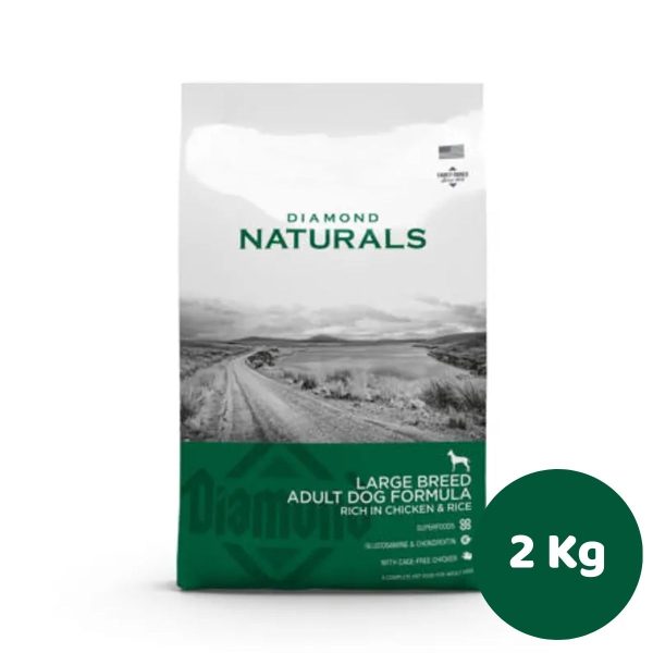 NATURALS ADULT LARGE BREED 2K PERRO GRANDE ADULTO SABOR GALLINA