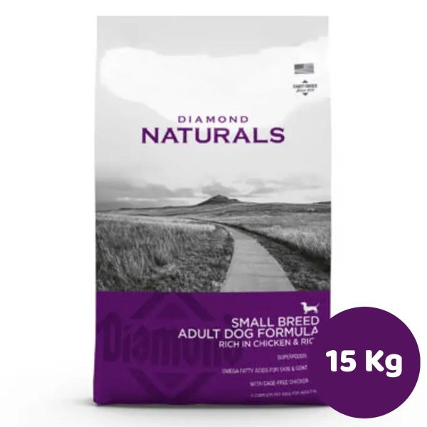 NATURALS ADULT SMALL BREED 15KG