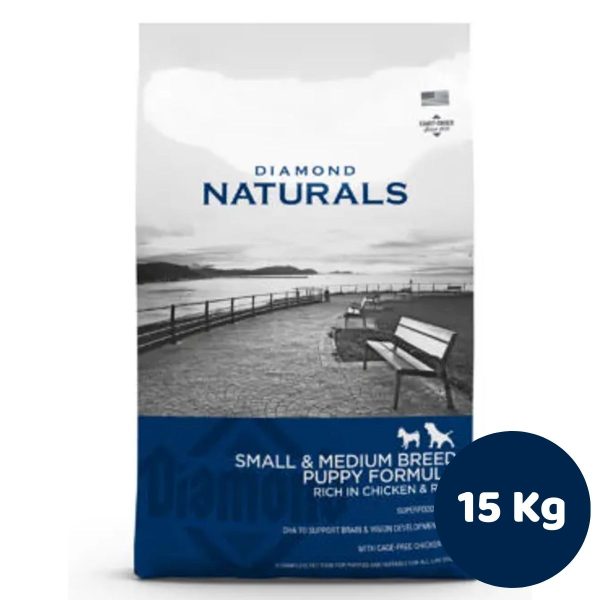 NATURALS SMALL Y MEDIUM BREED PUPPY 15KG