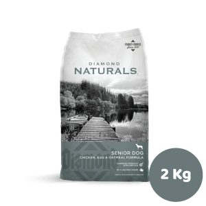 NATURALS DOG SENIOR 2KG PERRO ADULTO MAYOR POLLO