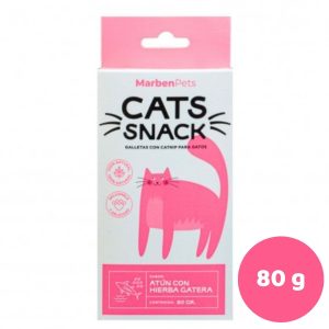 GALLETA GATO HIERBA GATERA CON ATUN 80GR