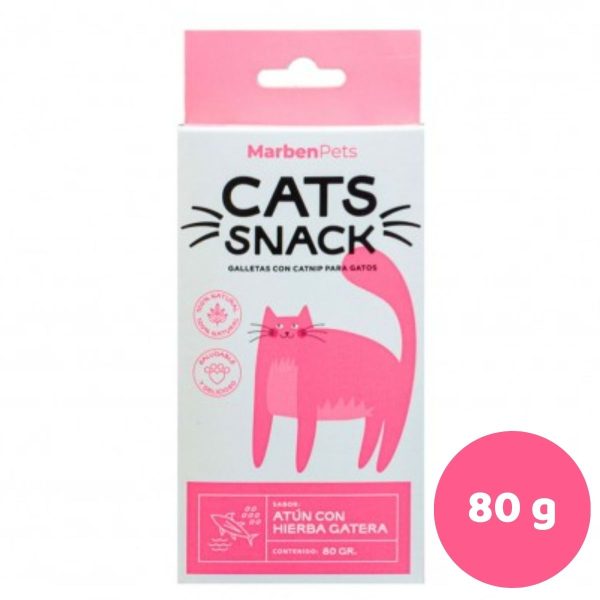 GALLETA GATO HIERBA GATERA CON ATUN 80GR