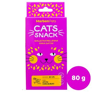 GALLETAS GATO RELLENAS ATUN QUESO 80GR