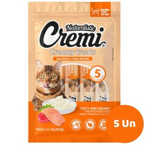 CREMI SALMON & TUNA RECIPE 5 SACHET (SALMON CAMARON)