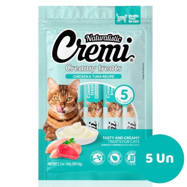 CREMI CHIKEN Y TUNA RECIPE 5U