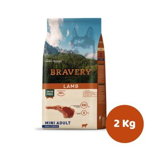 BRAVERY LAMB MINI ADULT SMALL BREEDS 2KG (MINI ADULTO,CORDERO9