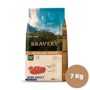 BRAVERY IBERIAM PORK MINI ADULT SMALL BREEDS 7KG (ADULTO,CERDO)