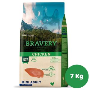 BRAVERY CHICKEN MINI ADULTO SMALL BREEDS 7KG (MINI ADULTO,POLLO)