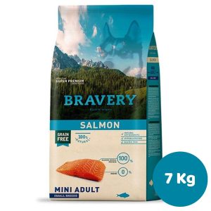 BRAVERY SALMON MINI ADULT SMALL BREEDS 7KG