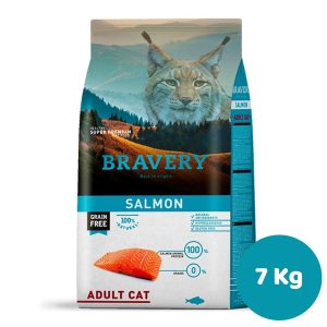 BRAVERY SALMON ADULT CAT 7 KG