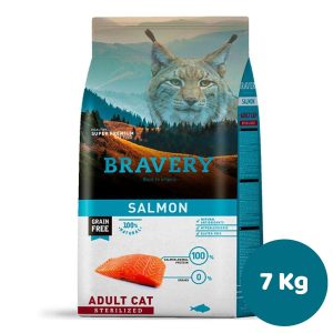 BRAVERY SALMON ADULT CAT STERILIZED 7KG