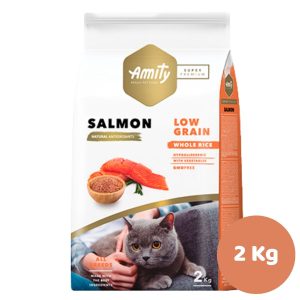 AMITY SP LOW GRAIN SALMON ADULT CAT 2KG GATO