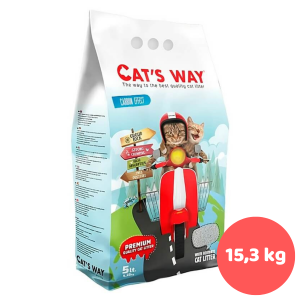 ARENA SANITARIA CATS WAY TALCO 15.3KG