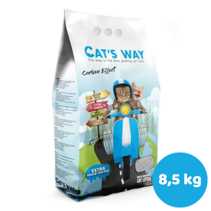 ARENA SANITARIA CATS WAY CARBON ACTIVAO 8,5 (CELESTE)